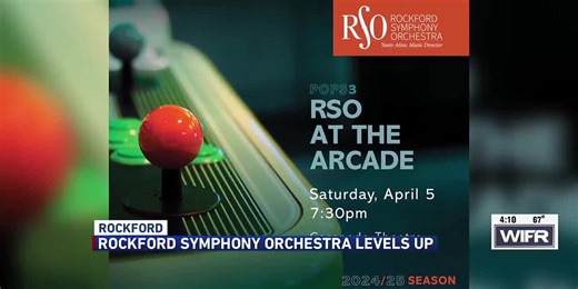Level up with Rockford Symphony Orchestra at the Arcade