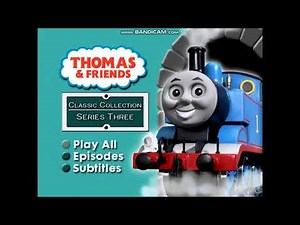 Thomas & Friends The Complete Series 3 DVD Menu Walkthrough (2005)