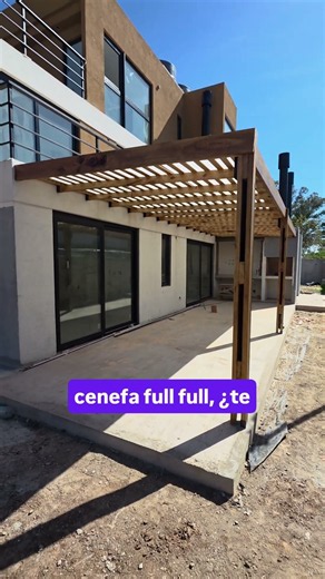 pergola 9 x 3 en desarrollo Bio Pilar. #pilar # bio