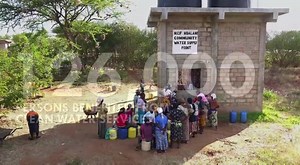 2018 MULLY CHILDREN’S FAMILY IMPACT. WATER AND SANITATION. 126,000 PERSONS BENEFITED FROM CLEAN WATER SERVICE.🎊 #mullychildrensfamily | Mully Children's Family