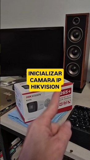 How to initialize a Hikvision IP camera from scratch (Easy) 🛠️ #electronicsecurity