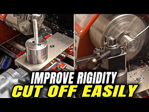 Mini lathe: parting, rigidity
