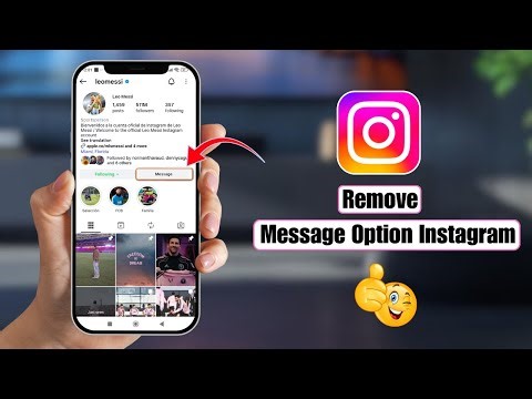 How to Remove Message Option from Instagram 2026 | Turn Off DM Button