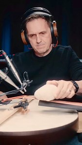 7.9K views · 80 reactions | Sound Design: Creative Cinematic FX for Film & Video Games ⚙️ Recording some incredible cracking and stretching textures today—using raw rock slowly moving across strings and rubber bands. The natural resonance from the frame drum, directly attached to the support bridge, added a deep, earthy tone. #sounddesigner #composer #cinematic | Robert Dudzic | Facebook