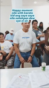 Karate kid happy moments with senior citizens #seniorlife @followers | Malonzo Emnace Gigi