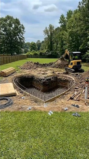 I Built a Secret Heart-Shaped Pool in My Garden! ❤️🏊‍♂️