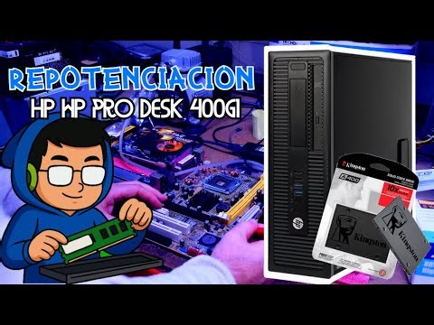 Repotenciación HP ProDesk 400 G1 | Instalar SSD Kingston + HDD paso a paso