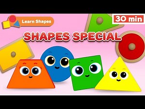 Shapes Special | Educational videos for Babies | Learn Shapes for kids | First University