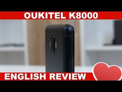 Oukitel K8000 Review: Great Battery Life! (English)