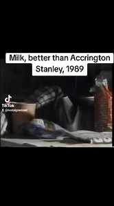 Milk, better than Accrington Stanley, 1989 #80sthrowback #80snostalgia #nostalgia #nostalgiawizard #advert #tv #funnytiktok #advert #tv #80 #accrington #accringtonstanley #milk #liverpool | Nostalgia Wizard