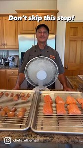 10K views · 160 reactions | My salmon and swordfish brined overnight and now heads for THE most important part of the smoking process - developing pellicle. | Chef Todd Mohr | Facebook