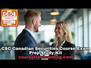 CSC Practice Exam Download Canadian Securities Course Exam Questions