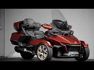 NEW 2026 Can-Am Spyder RT Sea-to-Sky (Mars Red Metallic) | 360°