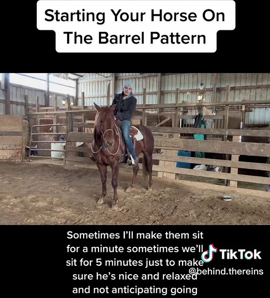 Starting Your Horse on the Barrel Pattern: Slow & Steady Wins the Race