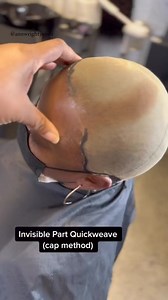 Invisible Part Bob Quickweave ✨ #annwrightjoiner #hairstyle #foryoupage #quickweave#hairbyskilz #hairtutorial #bobquickweave #stylistlife #bobseason #layeredhaircut #hairstyletutorial #hairstyleideas | Ann Wright-Joiner