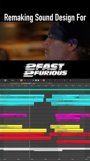 2 Fast 2 Furious (Race Scene) - Sound Redesign