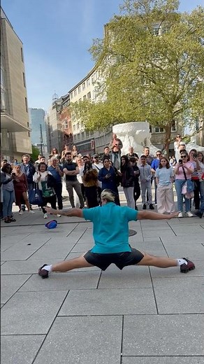 Danza urbana flow baile en las calles de Frankfurt show buen rolllo y sígueme
