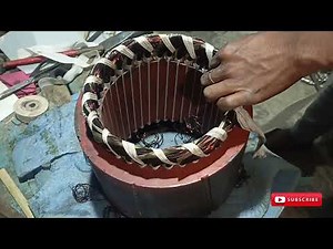 15 KvA A.C Generator Armature Winding and Connection.