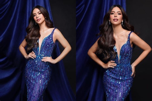 Blue for blue: Philippine bet Tracy Maureen Perez matches gown color to Miss World 2021 crown