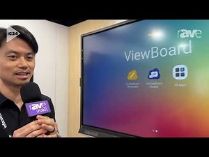 InfoComm 2024: ViewSonic Showcases IFP7552-2ED, an Android EDLA-Certified Interactive Display