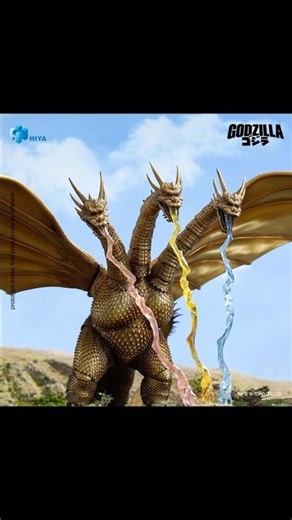 New Hiya Toys King Ghidorah 1991 Gravity Beams#godzilla #godzillavskingghidorah #ghidorah #hiyatoys