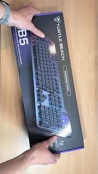 Unboxing a Command Series KB5 gaming keyboard by Turtle Beach #keyboard #pcgaming