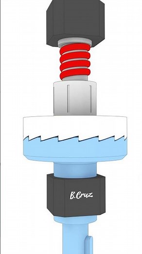 Jaw Clutch Mechanism Explained | Positive Power Transmission #mechanism #mechanic #3dprinting