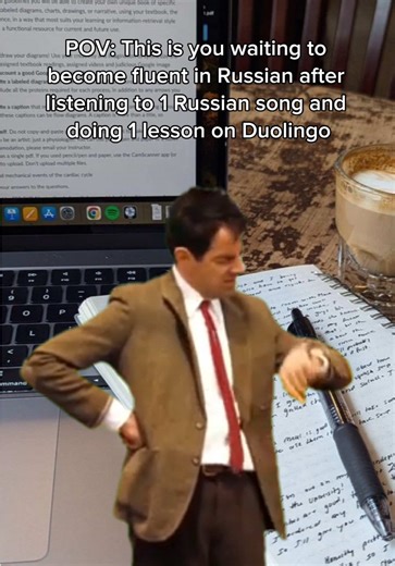 Is it relatable, Russian learners? #Meme #russian #learnrussian #slowrussian #russianlaguage