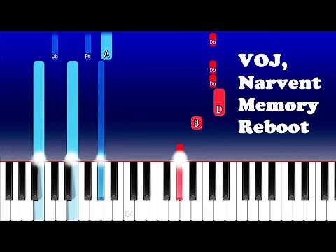 VOJ, Narvent - Memory Reboot (Piano Tutorial)