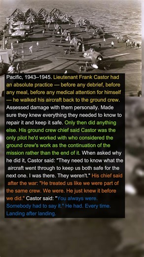 The Pilot Who Came Back for His Ground Crew Before Himself Every Single Time | Military History