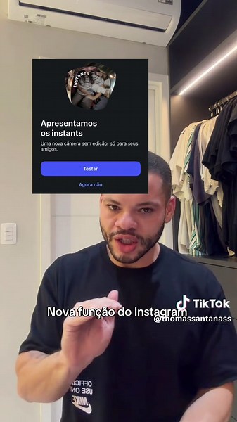 Vídeo de Thomas Santana (@thomassantanass) relacionado a nova funçao instagram