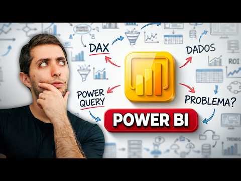 Como eu aprenderia Power BI rápido — se tivesse que recomeçar hoje