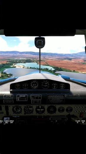 336-12/FANTASTIC SIMULATOR. CESSNA 188 AGTRUCK. SOFIA. BULGARIA. #sofia #bulgaria