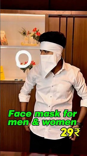 Bike Riders ke liye Best Cotton Face Mask 😷 Dust, Sun & Pollution Protection