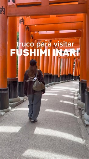 Cómo visitar el Fushimi Inari sin gente ⛩️ #japon