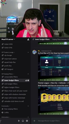 insane gk sniping filter on fc26