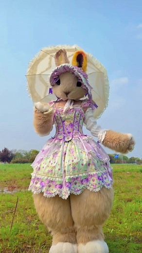 Marie Antoinette Bunny Fursuit Outfit