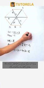 Calculate Hexagon Area with Lengthy Diagonals #Math #RegularPolygons-Advanced #RegularHexagons