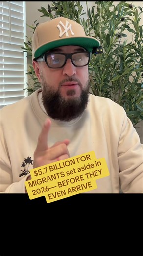 $5.7 BILLION FOR MIGRANTS — BEFORE THEY EVEN ARRIVE #anttsinc billion for refugee programs, funding migrants who aren’t even here yet. Meanwhile, Americans are dealing with housing costs, healthcare, debt, and inflation. Congress wants your tax dollars paying cash assistance, medical care, and services for future arrivals. Call your senators. Email them. Make it clear: Cut the funding or vote NO. We pay the bills. We make the call.