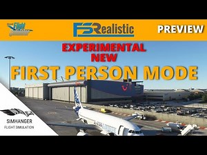 NEW First Person Mode | FSRealistic Update for Microsoft Flight Simulator | Try it for free!
