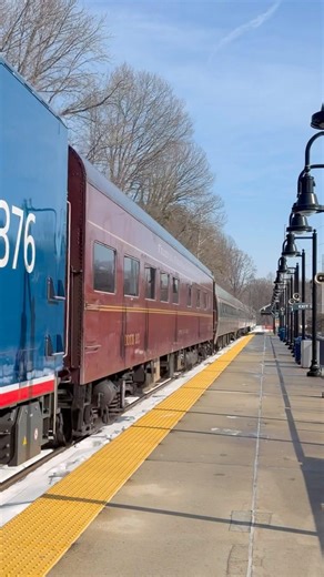 Amtrak #51 with FRA Car
