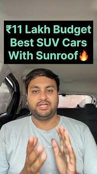 11 Lakh Budget | Best SUV With Sunroof? #carguide #car #cars #mahindra #suvreview #suv #suvcars