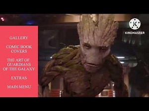 20th Century Studios Guardians Of The Galaxy 2015 DVD Menu Walkthrough