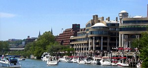 Washington Harbour in Washington D.C., USA