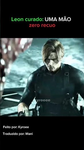 O Leon curado atira diferente 😎 #leonskennedy #residentevilrequiem #RE9 #ytshorts #residentevil