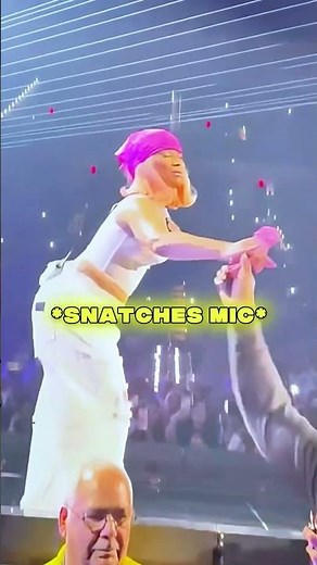 Every Time Nicki Minaj SNATCHED Mic From Fans 🤯😂