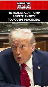 Trump Asks Zelenskyy To 'Be Realistic' & Sign Peace Plan, Urges Elections In Ukraine ASAP! Watch