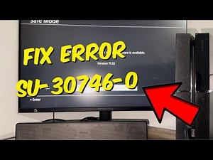 How To Fix PS4 Error SU-30746-0 - PS4 System Software Update 11.52