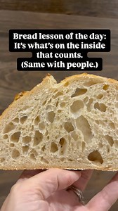 What is the crumb? 🤔🍞When bakers talk about crumb, they’re not talking about the crust or the crumbs that fall off when you slice (though let’s be real, those are delicious too 😋). The crumb is the inside of the bread—the texture, the holes, the soft perfection. 👀✨In this reel, you’re seeing three of my favorites:✨ My Original Sourdough with a little ancient grain magic 🌾.✨ The Cinnamon Sugar Sourdough (because bread that tastes like dessert is a win 🧁🍞).✨ And, of course, my Jalapeño Ched