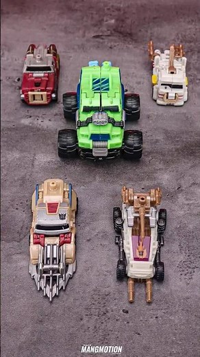 Hasbro Power core combiners Mudslinger 5 in 1 transformation #transformers
